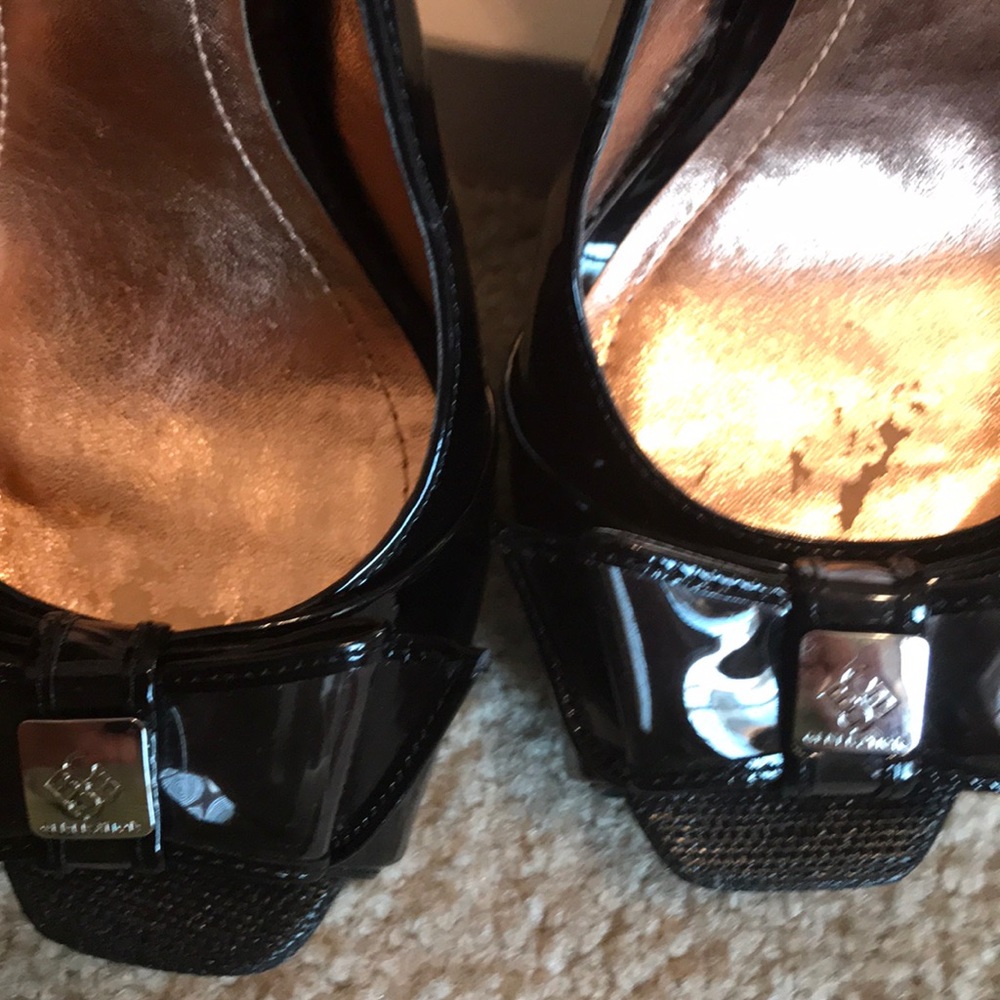 BCBGeneration Black Patent Leather Stilettos - Picture 4 of 6